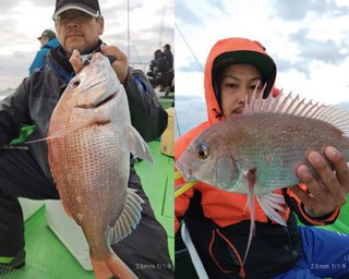 【釣果速報】茨城県弘漁丸で食べ頃サイズの良型マダイ上がる！多彩なゲストも見え釣行は大充実！