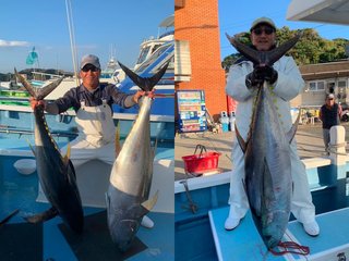 【釣果速報】神奈川県愛正丸でキハダマグロとの熱い戦いが何度も繰り広げられる！25.00～37.00kgサイズをゲット！