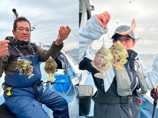 【釣果速報】千葉県早川丸でカワハギトップ37匹と爆釣！またとない大漁のチャンスを逃すな！！