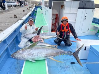 【釣果速報】神奈川県大松丸で15.00～35.00kgのキハダ上がる！カツオもアタリ祭り！ノッてる今、大物ゲットの夢を掴め！