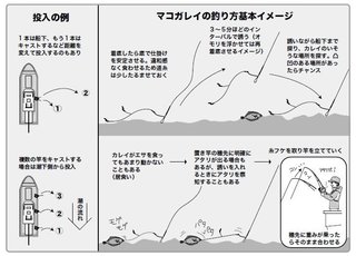 釣り方のイメージ図