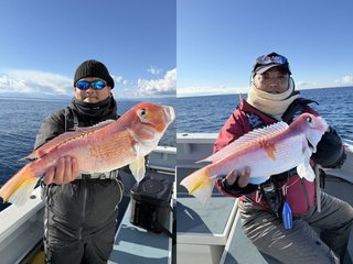 【釣果速報】51cmのどデカアマダイキャッチで乗客全員GET！上り調子の神奈川県五エム丸に要注目＆年末年始是非釣行計画を！