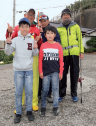 今回の釣り仲間