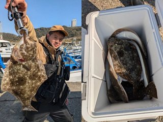 【釣果速報】千葉県隆正丸で人気のヒラメ釣れた！あなたも隆正丸でヒラメを狙おう！