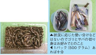 エサの写真