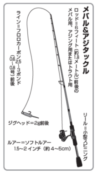 メバル＆アジタックル