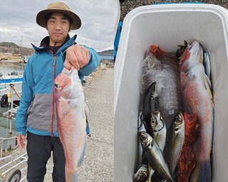 【釣果速報】千葉県フィッシュオン大勝で28cmのデカアジはじめ良型アジ好調！アマダイ・イトヨリなどゲストも豪華でクーラーボックスが華やかに！