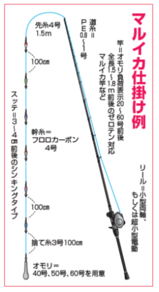 マルイカ仕掛け例