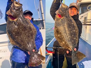 【釣果速報】千葉県第三松栄丸でヒラメ好調ゲット＆5.47kgの大板出た！連日安打継続中の今が乗りドキ！