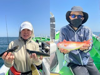 【釣果速報】神奈川県第三かりゆし丸でイトヨリダイ・アジ・サバGET！海況悪い中でもヒット！ぜひ乗船を！