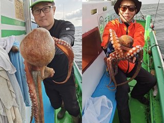 【釣果速報】千葉県フィッシュオン大勝でマダコ＆アジの人気者を制覇！終始大興奮間違いなし！