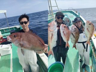 【釣果速報】神奈川県棒面丸で4.86kgのモンスターマダイGET！記録狙いの方は今すぐ神奈川県棒面丸に乗船を！