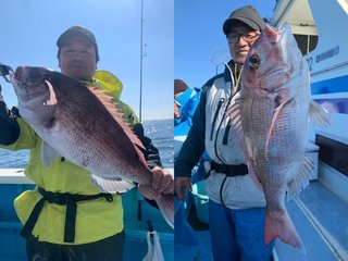 【釣果速報】茨城県清栄丸で最大3.48㎏のマダイGET！マダイ釣行は参加マスト！