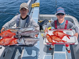 【釣果速報】神奈川県太郎丸で40cmの巨大キンメダイゲット！あなたも真っ赤な海の宝石を捕まえに行きませんか？