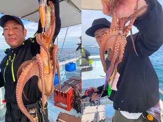 【釣果速報】兵庫県こうじん丸でダイナミックな1.00kgマダコをキャッチ！好調な今、良型を狙いに行こう！