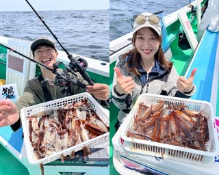 【釣果速報】神奈川県瀬戸丸でマルイカの63杯超え！良型の高級イカは今が狙いどき！！