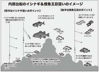 釣り方のイメージ図