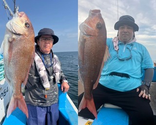 【釣果速報】茨城県大春丸で食べ頃サイズの良型2.5kgマダイ上がる！多彩なゲストも見え釣行は大充実！