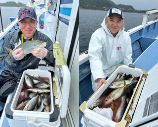 【釣果速報】千葉県早川丸で朝からイサキ好調！竿頭は50匹！今なら一日中数釣りが楽しめます！