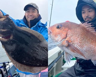 【釣果速報】千葉県梅花丸でマダイ絶好調！トップ15匹！ヒラメも上がる！今後はますます大鯛の数釣りが楽しめるそうですよ！