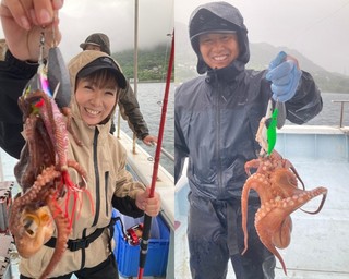 【釣果速報】兵庫県こうじん丸でマダコ乗り乗り！強風でも好調で竿頭15匹ゲット！サイズも良型で今が釣りドキ！