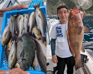 【釣果速報】静岡県魚磯丸がアジ・イサキ全員ゲットで絶好調！オオモンハタもGetでお土産ばっちり！釣れてる今、行くしかないっしょ！