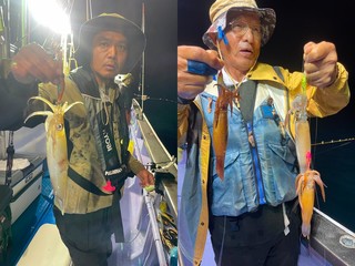 【釣果速報】茨城県日立丸でイカざんまい！トップはスルメイカ80匹！イカの機嫌が良い今が大漁のチャンス！