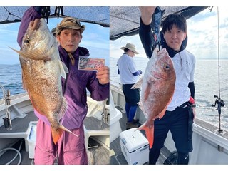 【釣果速報】これはめでタイ！広島県芳丸でロクマルオーバーのマダイゲット！あなたも自己記録＆ダービー更新を狙おう！
