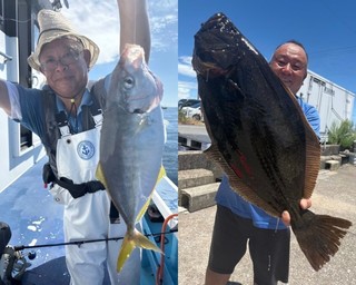 【釣果速報】シマアジ・イサキ・マダイ・ヒラメが短時間でどんどん釣れる！千葉県第三松栄丸で青物天国へGO！