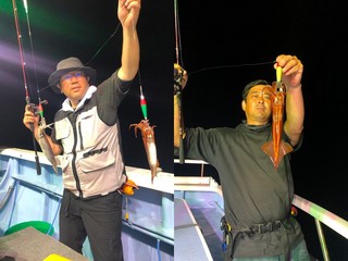 【釣果速報】全員スジイカ60匹以上ゲットの偉業達成！竿頭はなんと260匹！茨城県幸栄丸でスジイカ天国へGO！