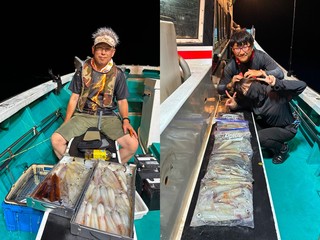 【釣果速報】和歌山県良栄丸で爆釣来る！良型アカイカ入れ食いで竿頭は32匹をマーク。自己最高記録を更新する釣行に出かけよう！