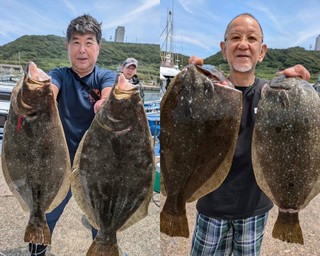 【釣果速報】2.2㎏の座布団出る！大型交じり食い順調のヒラメは千葉県隆正丸で狙いに行こう！