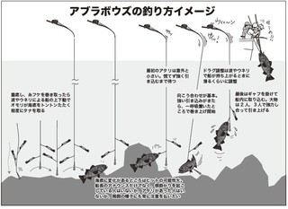 釣り方のイメージ図