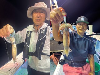 【釣果速報】茨城県幸栄丸で良型スジイカ確保！釣りスキルを着実に伸ばしてくれる船長は釣り人からの信頼大！