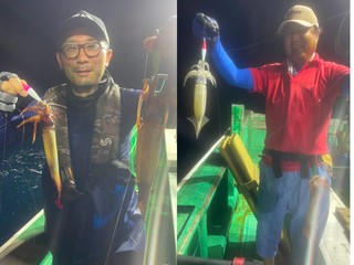【釣果速報】茨城県長岡丸でスジイカ乗り乗り！強風でも好調で竿頭113匹ゲット！サイズも良型で今が釣りドキ！