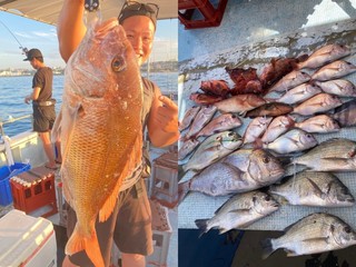 【釣果速報】兵庫県こうじん丸でマダイゲット！最大65cm！憧れの大鯛をこの手で捕まえよう！        