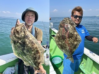 【釣果速報】千葉県優光丸でヒラメ全員ゲット＆2.50kgの大板出た！連日安打継続中の今が乗りドキ！