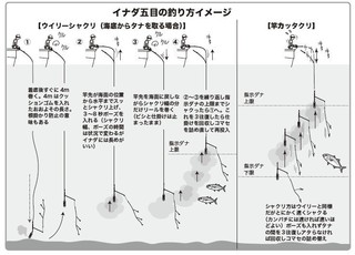 釣り方のイメージ図