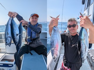 【釣果速報】激旨サイズのホンガツオを全員ゲット！神奈川県太郎丸で五感が大満足する釣行に繰り出そう！