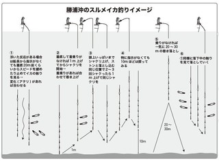 釣り方のイメージ図