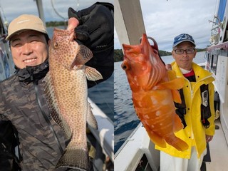 【釣果速報】静岡県魚磯丸でカンパチ・イナダGET！アカハタ・オオモンハタも！好調な今シーズン、自己最高記録を狙ってみませんか？        