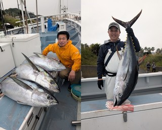 【釣果速報】神奈川県太郎丸でキハダ31kg！カツオも好調！美味しい3.5kgサイズで思わずにんまり！