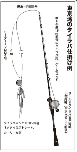 落ちシーズンへ移行で大型も 横須賀沖のタイラバが熱い！