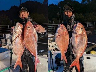 【釣果速報】雨も寒さも敵じゃない！マダイ・メジナ・イサキ・サバGET！多彩な魚種に出会うなら静岡県魚磯丸へ！        