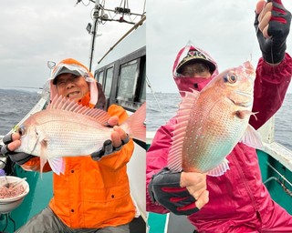 【釣果速報】41cmの巨大マダイGET！！メイチダイにハマチもお目見え！あなたも和歌山県良栄丸で大鯛をゲットしよう！