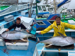 【釣果速報】神奈川県愛正丸で68.80kgキハダマグロを仕留めた！船中3本上がり、大盛りあがり！大ブームのキハダマグロはこの秋絶対捕まえて！