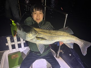 【釣果速報】シーバス船中35匹！MAXサイズ75cmの大健闘！千葉県TARGETならランカーバスゲットも夢じゃない！