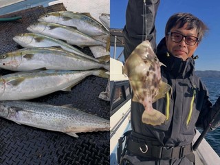 【釣果速報】和歌山県NST LINE 力尚丸でカワハギ・タチウオ・ブリなどゲット！型も文句なしの好釣果！絶品カワハギを楽しもう！