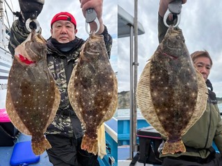 【釣果速報】船長も思わずテンション爆上がり！！千葉県第三松栄丸で2.80kgを筆頭に良型揃い！今後の釣行も期待大！