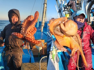 【釣果速報】茨城県宗和丸でマダコ全員キャッチ！3.70kgの大物も！一度釣るとクセになるタコ釣りは絶対挑戦して！